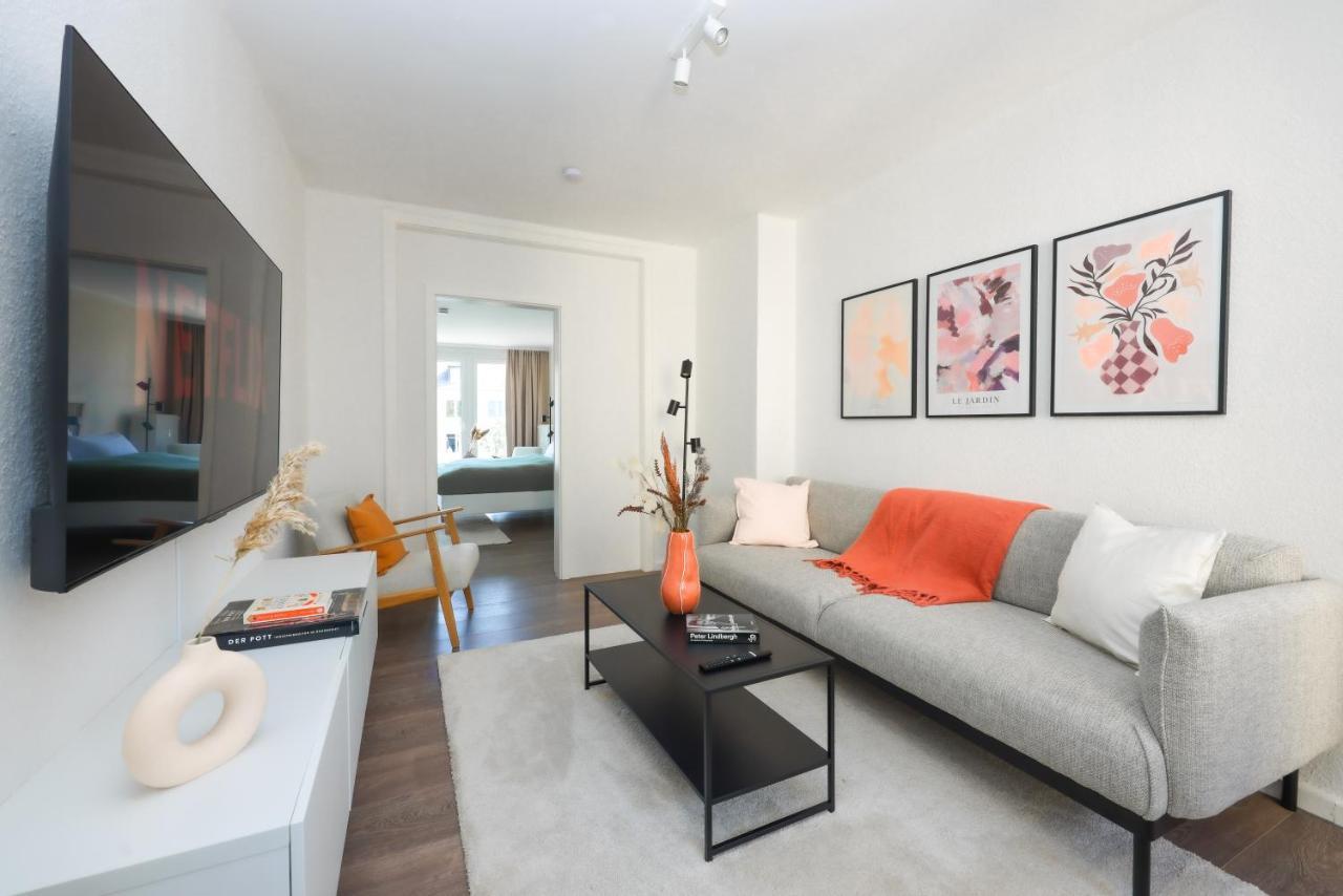 80Qm Luxurioese Designerwohnung Im Herzen Bochums ภายนอก รูปภาพ