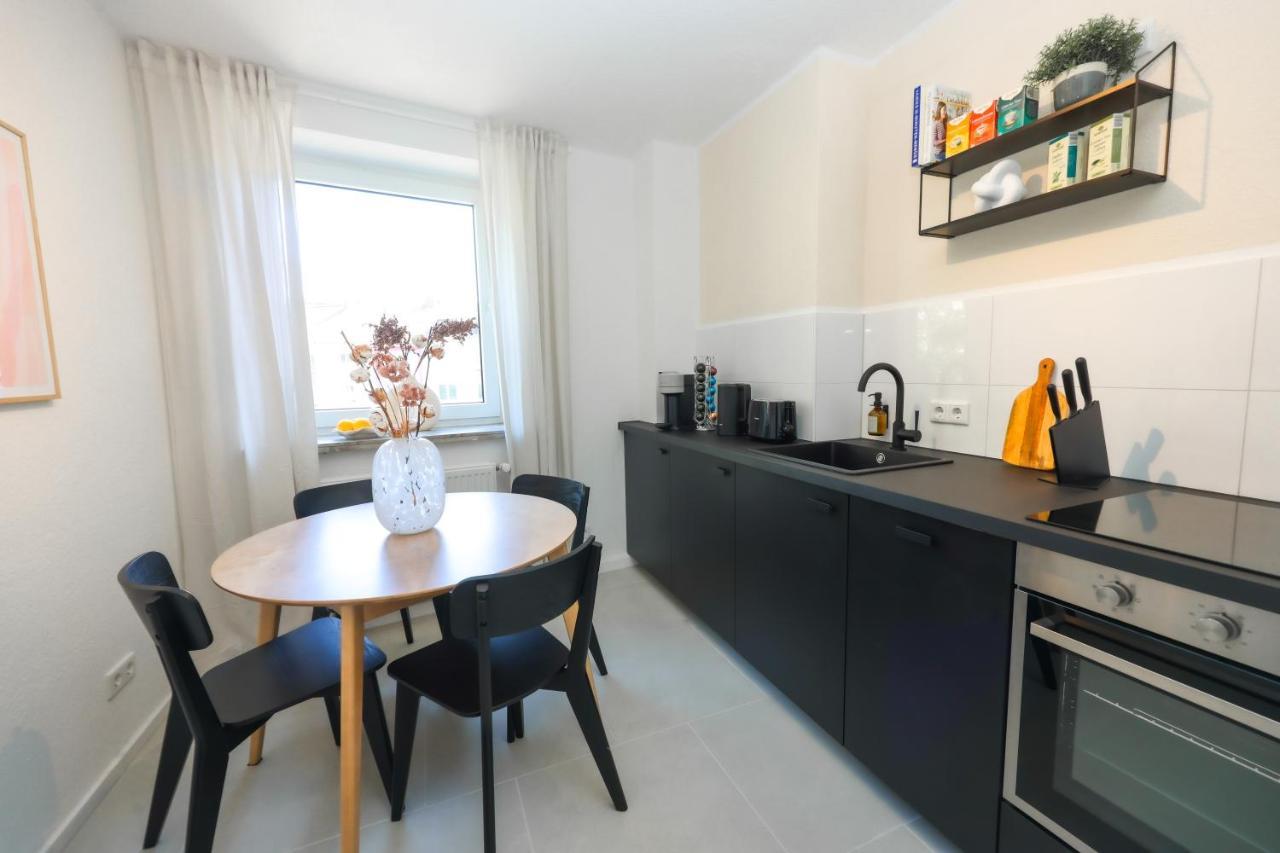 80Qm Luxurioese Designerwohnung Im Herzen Bochums ภายนอก รูปภาพ