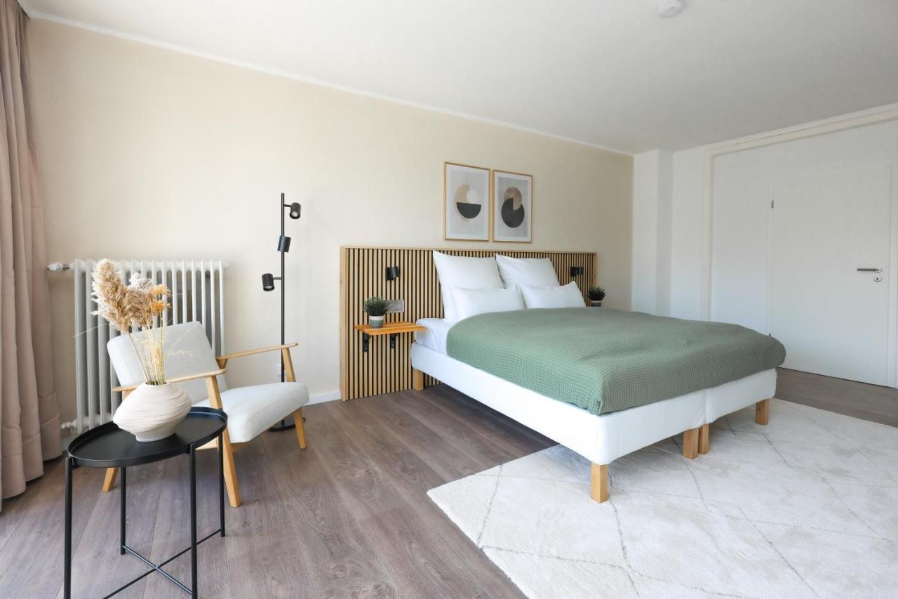 80Qm Luxurioese Designerwohnung Im Herzen Bochums ภายนอก รูปภาพ