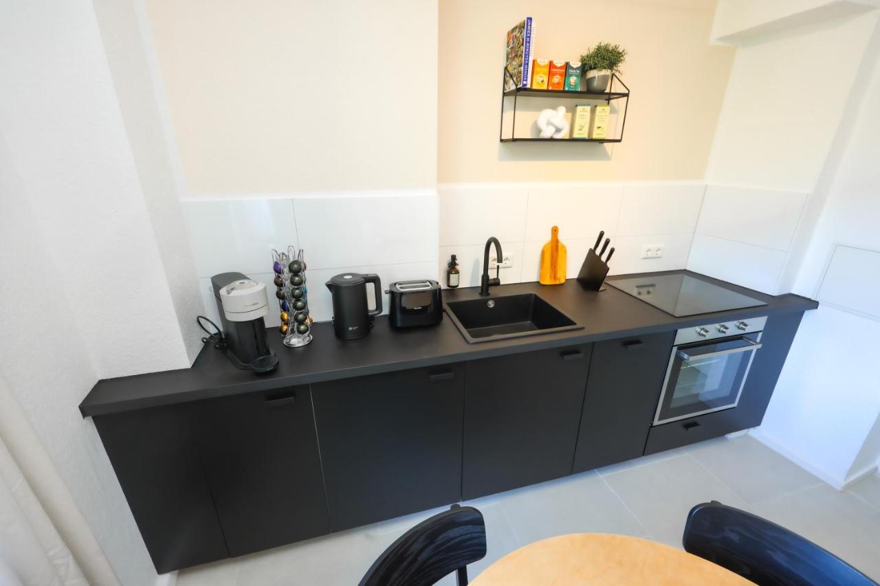 80Qm Luxurioese Designerwohnung Im Herzen Bochums ภายนอก รูปภาพ