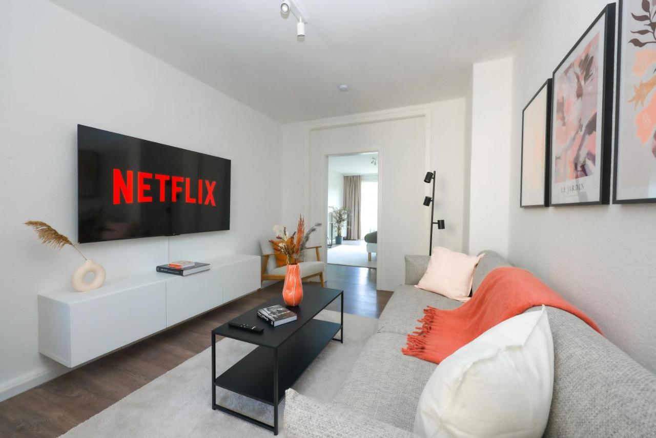 80Qm Luxurioese Designerwohnung Im Herzen Bochums ภายนอก รูปภาพ